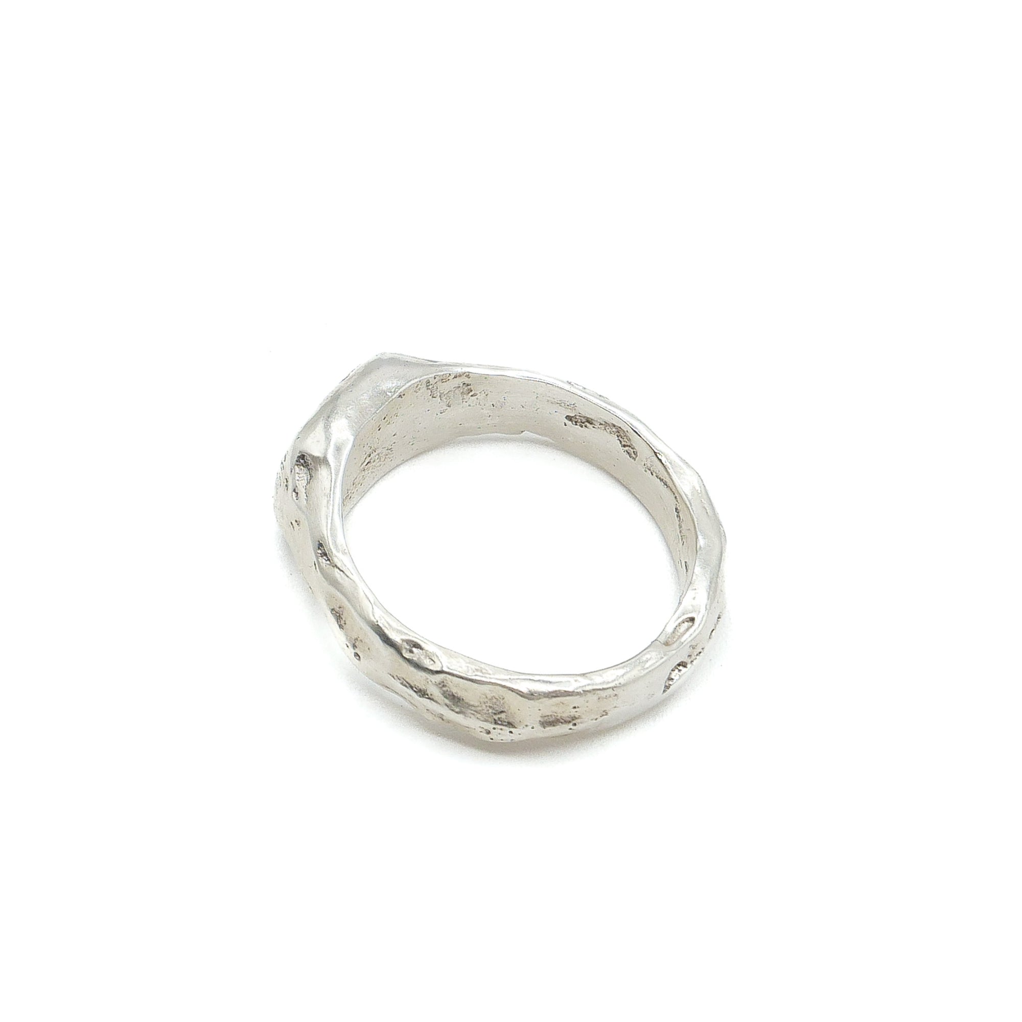 AMETHYSTE SIGNET SILVER T59