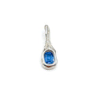 TOURMALINE SILVER DROP