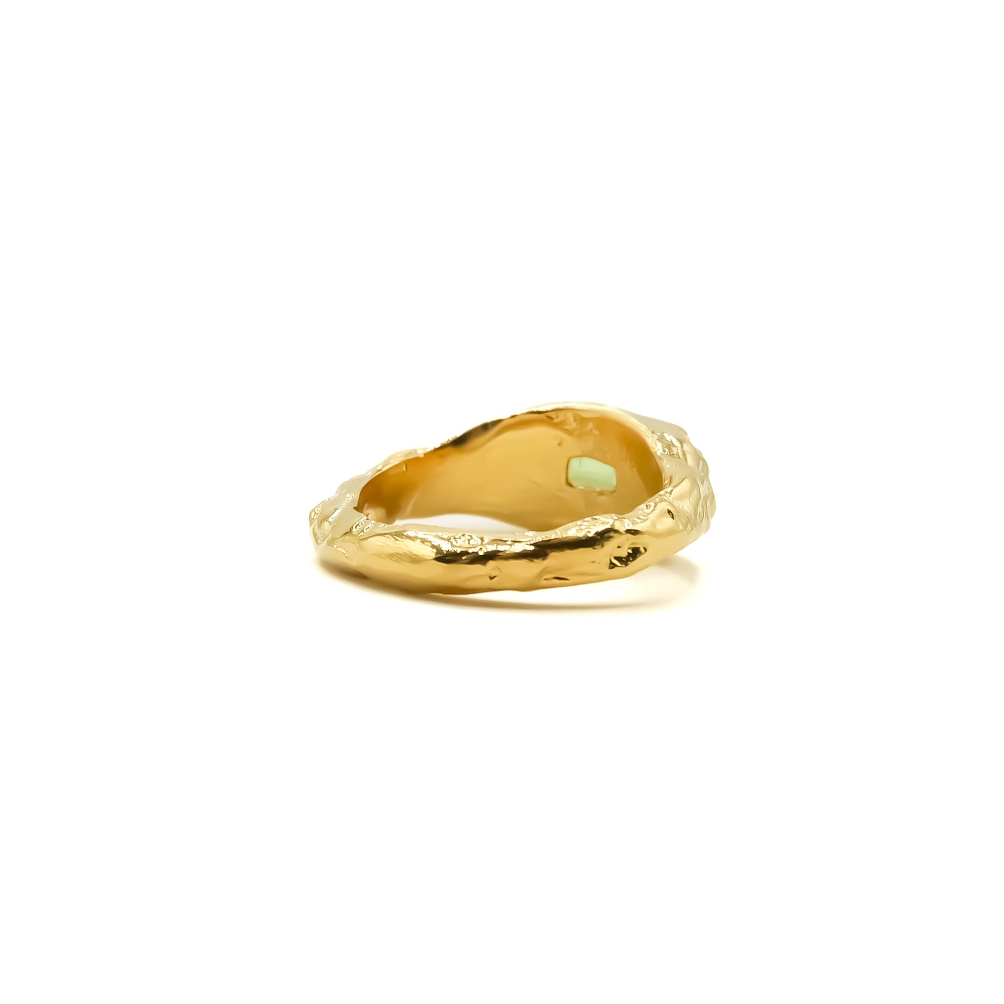 PERIDOT SIGNET T49